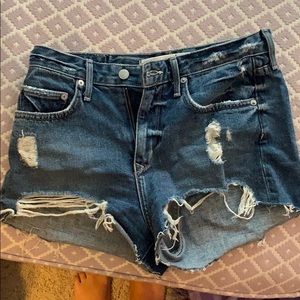 Lovers + friends denim shorts